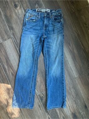 Ariat Kids Blue Straight-Leg Denim Jeans